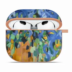 Blue Irises Airpods 3 Case (Hard Shell, Rose Gold)