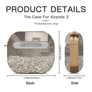 The Fortress Of Hecate Airpods 3 Case (Hard Shell, Rose Gold)