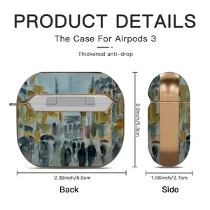 Rain Airpods 3 Case (Hard Shell, Rose Gold)