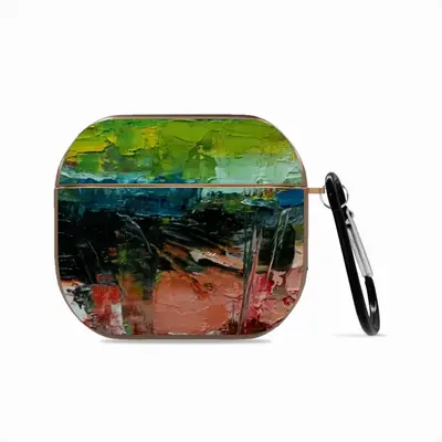 Colored Abstract Airpods 3 Case (Hard Shell, Rose Gold)