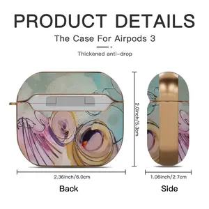 Salt Water Taffy Airpods 3 Case (Hard Shell, Rose Gold)