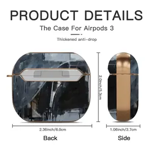 Alabama Airpods 3 Case (Hard Shell, Rose Gold)