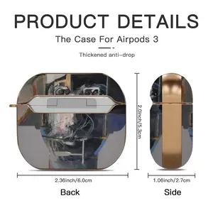 Yet Again Airpods 3 Case (Hard Shell, Rose Gold)