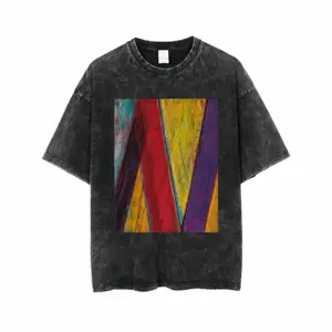 Men Prelude #13 Short Sleeve T-Shirt (Denim Fabric)