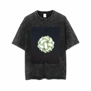 Men Light In Dark Short Sleeve T-Shirt (Denim Fabric)