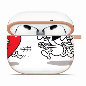 Chasing Love Airpods 3 Case (Hard Shell, Rose Gold)