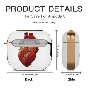 I Love You Airpods 3 Case (Hard Shell, Rose Gold)