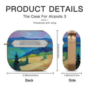 Carpathians Airpods 3 Case (Hard Shell, Rose Gold)