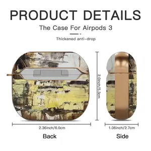 Beach And Rocks Airpods 3 Case (Hard Shell, Rose Gold)