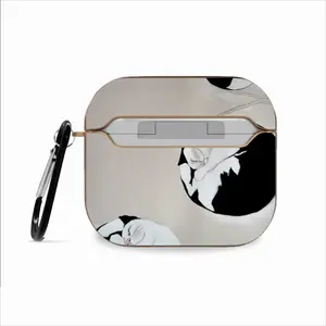 Cats Cosmos Airpods 3 Case (Hard Shell, Rose Gold)