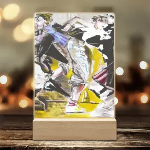 Forbidden Dances Acrylic Lamp (Rectangle)