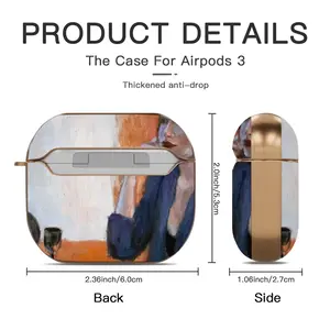 What Is The Woman Thinking Airpods 3 Case (Hard Shell, Rose Gold)