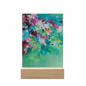 Calming Thoughts Acrylic Lamp (Rectangle)