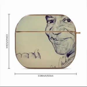 Bill Cosby Portrait Airpods 3 Case (Hard Shell, Rose Gold)