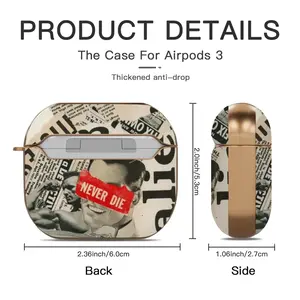 Be A New Man Airpods 3 Case (Hard Shell, Rose Gold)