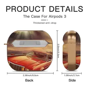 Primordial Highway Airpods 3 Case (Hard Shell, Rose Gold)