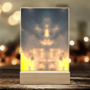 Lucifers Last Stand Acrylic Lamp (Rectangle)