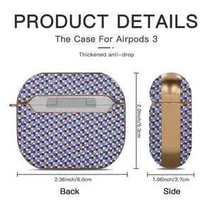 Colorful Airpods 3 Case (Hard Shell, Rose Gold)