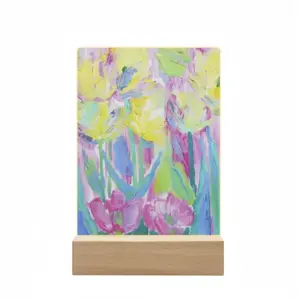 Tulips-2 Acrylic Lamp (Rectangle)