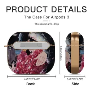 -58- Airpods 3 Case (Hard Shell, Rose Gold)