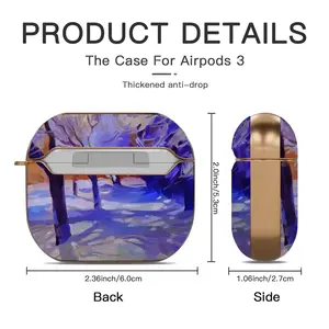 At Midnight In January Airpods 3 Case (Hard Shell, Rose Gold)