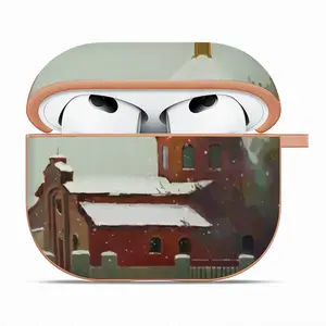 Landscape With An Old Church Airpods 3 Case (Hard Shell, Rose Gold)