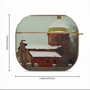 Landscape With An Old Church Airpods 3 Case (Hard Shell, Rose Gold)