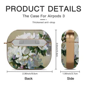 Apple Blossom Airpods 3 Case (Hard Shell, Rose Gold)