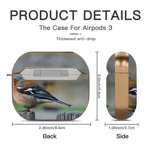 Bird Airpods 3 Case (Hard Shell, Rose Gold)