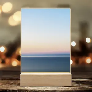 Liquid Sea #049 Acrylic Lamp (Rectangle)