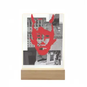 Devil Acrylic Lamp (Rectangle)