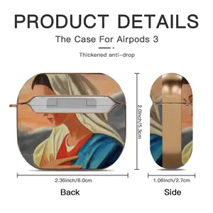 Ave Maria Airpods 3 Case (Hard Shell, Rose Gold)