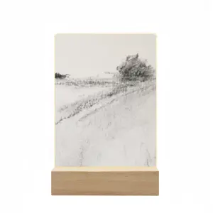 Peaceful Landscape Acrylic Lamp (Rectangle)