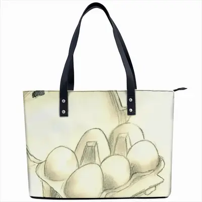 6 Eier Im Karton Six Eggs In The Cardboard Shopping Handbag