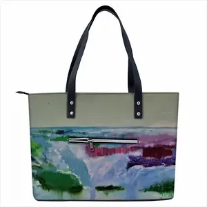 Water Falling Shopping Handbag