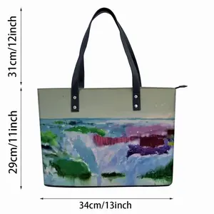 Water Falling Shopping Handbag