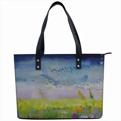 Field In Summer Twilight Shopping Handbag