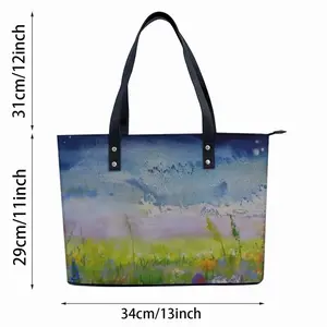 Field In Summer Twilight Shopping Handbag