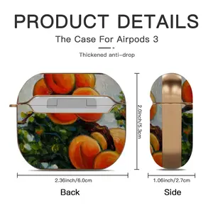 Apricots In The Garden Airpods 3 Case (Hard Shell, Rose Gold)