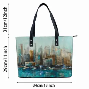 Windy Skyline Shopping Handbag