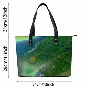 Biking In Hell Shopping Handbag