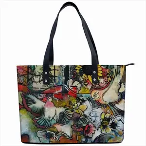 Postcard Shopping Handbag