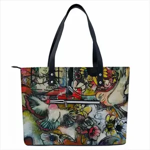 Postcard Shopping Handbag