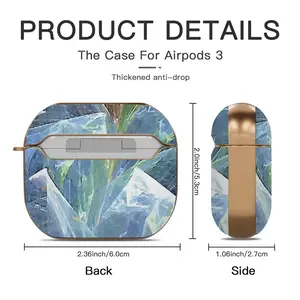 Apophysis 19 Airpods 3 Case (Hard Shell, Rose Gold)