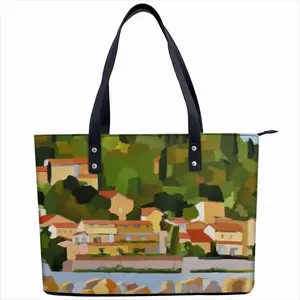 Bather In Sète Shopping Handbag