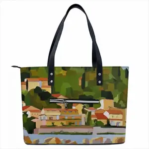 Bather In Sète Shopping Handbag