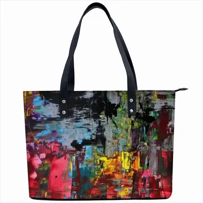 The Night Full Of Lights Shopping Handbag