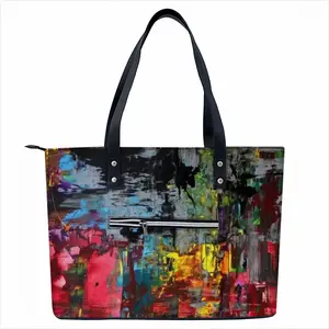 The Night Full Of Lights Shopping Handbag