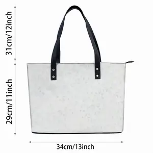 Bloomers White Shopping Handbag