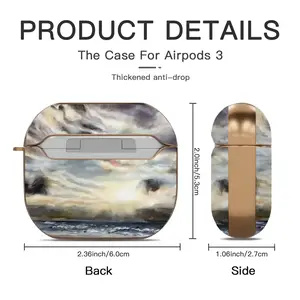 Shining Moment Airpods 3 Case (Hard Shell, Rose Gold)